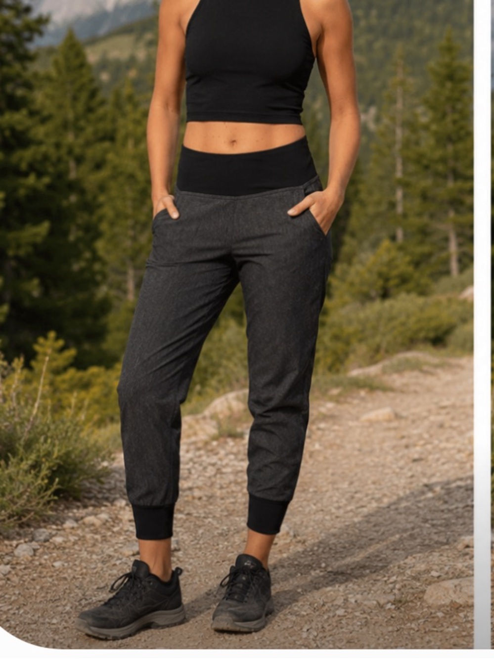 Prana Summit jogger pants mid rise